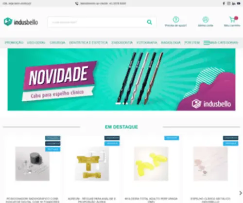 Indusbellostore.com.br(Indusbello Store) Screenshot