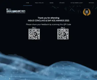 Indusconclave2021.com(INDUS CONCLAVE 2021) Screenshot