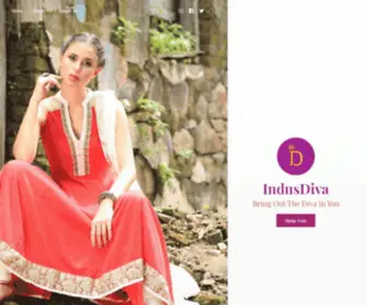 Indusdiva.com(Indian Ethnic Clothing) Screenshot