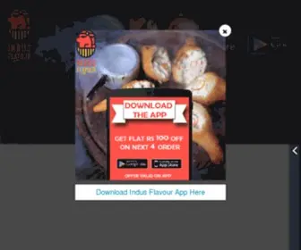 Indusflavour.com(Indus Flavour) Screenshot