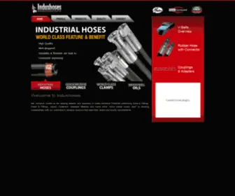 Indushoses.com(Industrial, Indus Hoses) Screenshot