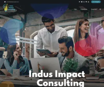 Indusimpact.com(Impact Consulting Services) Screenshot