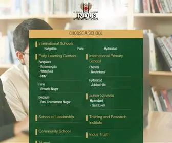 Indusschool.com(Indus International School) Screenshot