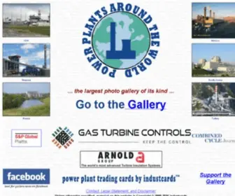 Industcards.com(Power plants around the world & industcards) Screenshot