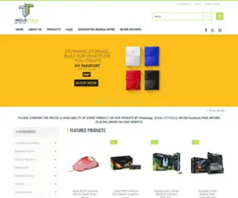 Industech.pk(Online Shopping For Computers) Screenshot