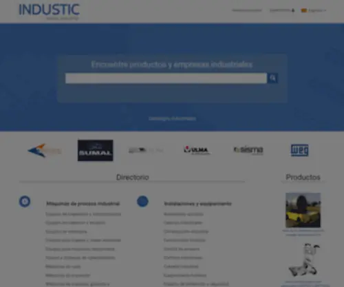 Industic.es(El escaparate online de la industria) Screenshot