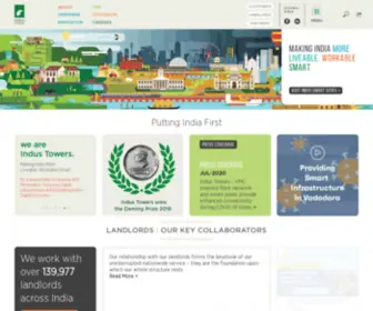 Industowers.com(Indus Towers) Screenshot