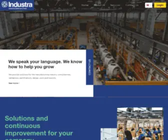 Industrams.com(Manufacturing Solutions) Screenshot