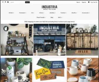 Industria.co.nz(Industria) Screenshot