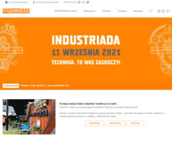 Industriada.pl(Każdego roku w województwie śląskim odbywa się INDUSTRIADA) Screenshot