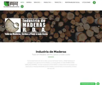 Industriademaderas.com(Industriademaderas) Screenshot