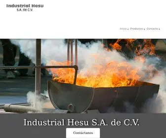 Industrial-Hesu.com.mx(Industrial Hesu S.A) Screenshot