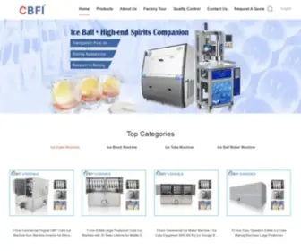 Industrial-Icemachine.com(Quality Ice Cube Machine & Ice Block Machine Manufacturer) Screenshot