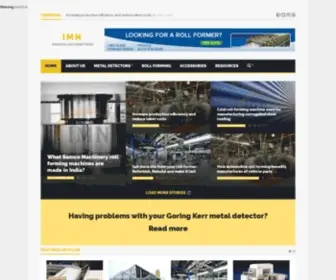 Industrial-Machinery-News.com(IMN) Screenshot