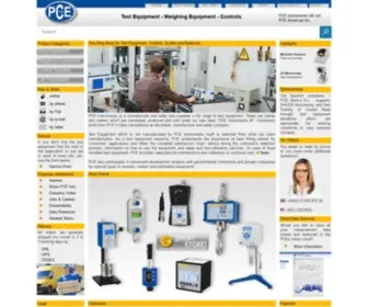 Industrial-Needs.com(Test Equipment Manufacturer and Supplier) Screenshot