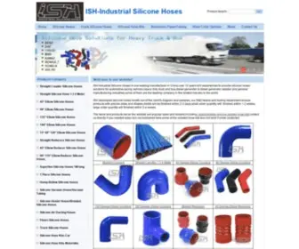 Industrial-Siliconehoses.com(ISH-Industrial Silicone Hoses) Screenshot