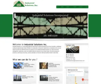 Industrial-Solution.com(ISI) Screenshot