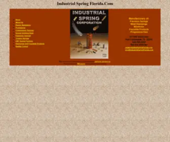 Industrial-Spring.com(Industrial Spring Corp) Screenshot