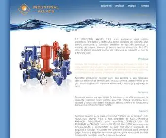 Industrial-Valves.ro(Industrial Valves) Screenshot