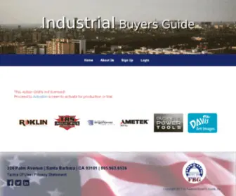 Industrialbuyersguide.com(Buyers Guide) Screenshot