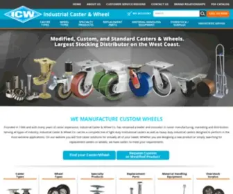 Industrialcasterandwheel.com(Industrial & Replacement Casters) Screenshot