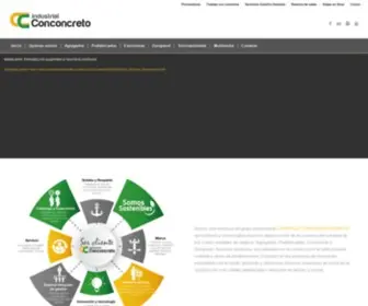 Industrialconconcreto.com(Industrial Conconcreto S.A.S) Screenshot