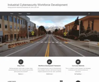 Industrialcyberforce.org(Infusing tomorrow's engineering professionals with critical cyber skills) Screenshot