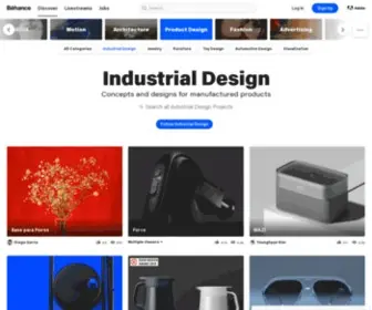 Industrialdesignserved.com(Behance) Screenshot