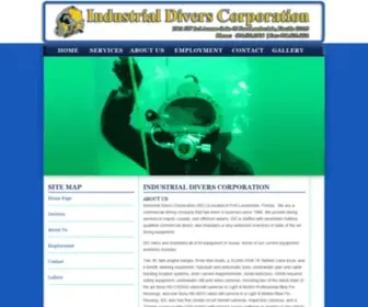 Industrialdivers.com(We are a commercial diving company) Screenshot