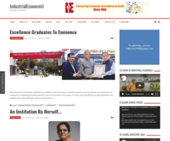 Industrialeconomist.com(The Business Destination) Screenshot