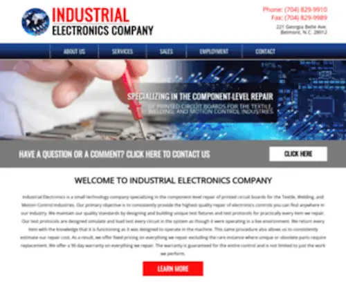 Industrialelectronics.com(Industrial Electronics) Screenshot