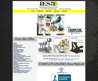 Industrialengineservice.com(Industrial Engine Service Casper Wyoming) Screenshot