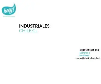 Industrialeschile.cl(Venta de Alcohol Gel) Screenshot