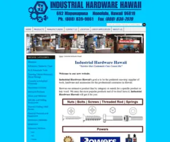 Industrialhardwarehawaii.com(Industrial Hardware Hawaii) Screenshot