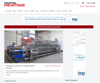 Industrialheating.com(Industrial Heating) Screenshot