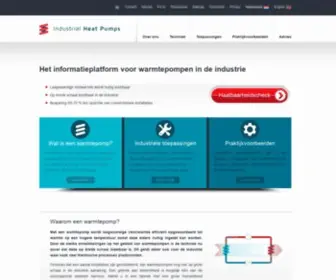 Industrialheatpumps.nl(Warmtepomp) Screenshot