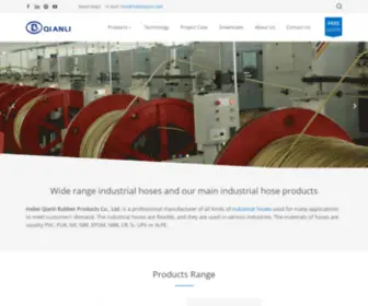 Industrialhose.org(Industrial Hoses for Chemical) Screenshot