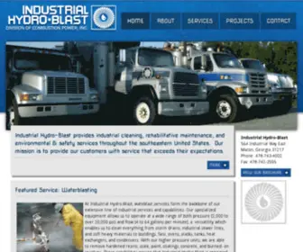 Industrialhydroblast.com(Industrial Hydro) Screenshot