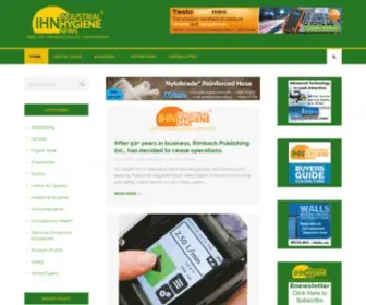 Industrialhygienenews.com(Industrial Hygiene News) Screenshot