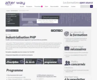 Industrialisation-PHP.com(Industrialisation PHP) Screenshot