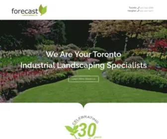 Industriallandscaping.ca(Forecast Landscaping Limited) Screenshot