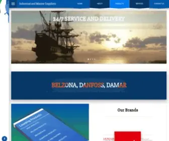 Industrialmarinesuppliers.com(Industrial and Marine Suppliers) Screenshot