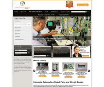 Industrialpartsoutlet.com(Industrial Automation Parts) Screenshot