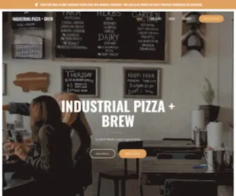 Industrialpizzaandbrew.com(Industrial Pizza) Screenshot