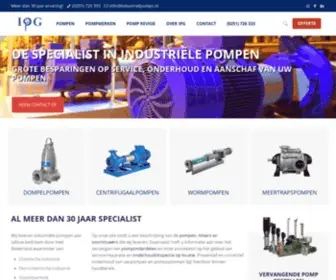 Industrialpumps.nl(Industrial Pump Group) Screenshot