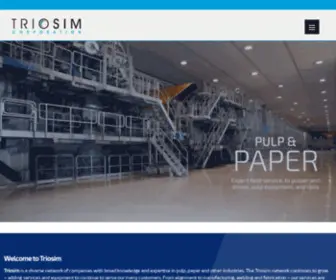 Industrialpumpservice.com(Triosim Corporation) Screenshot