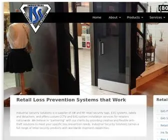 Industrialsecuritysolutions.com(Retail Security Tags) Screenshot