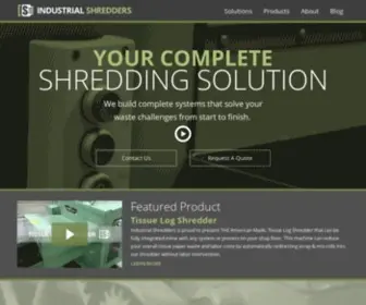 Industrialshredders.com(Industrial Shredders) Screenshot