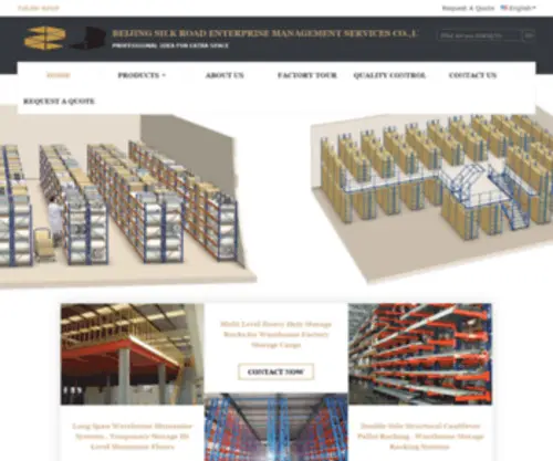 Industrialsteelstorageracks.com(Quality industrial steel storage racks & heavy duty storage racks manufacturer) Screenshot