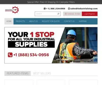 Industrialstop.com(Wide Selection Of Genuine MRO Brands) Screenshot